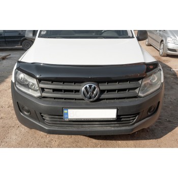 Дефлектор капоту (EuroCap) для Volkswagen Amarok 2010-2022 рр