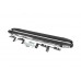 Бокові пороги Omsa Black (2 шт., алюм.) для Peugeot Bipper