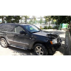 Боковые пороги Allmond Grey (2 шт., алюминий) для Jeep Grand Cherokee WK 2004-2010 гг