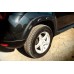 Накладки на арки с выпуклостями (8 шт, пластиковые) DDU - Украина для Dacia Duster 2008-2018 гг