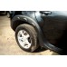 Расширители арок с выпуклостями (8 шт, ABS) DDU - Украина для Renault Duster 2008-2017 гг