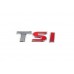 Напис TSI (під оригінал) T-хром, SI-червона для Volkswagen Jetta 2011-2018 рр