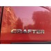 Напис Crafter (косою шрифт) для Volkswagen Crafter 2006-2016 рр