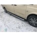 Бокові пороги Fullmond (2 шт., алюм.) Довга (ExtraLong) для Mercedes Vito W639 2004-2014 рр