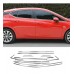 Окантовка вікон (нерж) Верх-2025низ для Opel Astra K 2016-2021 рр