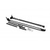 Бокові пороги OEM-BMW-V2 (2 шт, пластик) для Hyundai IX-35 2010-2015 рр