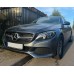Передняя решетка Diamond Silver 2014-2018, с камерой для Mercedes C-сlass W205