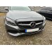 Передняя решетка Diamond Silver 2014-2018, с камерой для Mercedes C-сlass W205