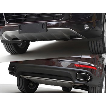 Передняя и задняя накладки (2015-2017) для Porsche Cayenne