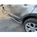 Боковые подножки OEM V1 (2 шт, алюм.) для Land Rover Discovery Sport