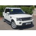 Перемычки на оригинальные рейлинги (2 шт) Черные для Land Rover Discovery IV