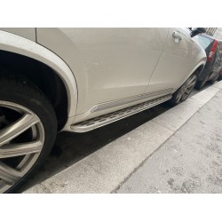 Боковые пороги OEM V1 (2 шт) для Volvo XC90 2015- гг
