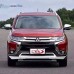 Передняя и задняя накладки (2 шт., 2015-2018) для Mitsubishi Outlander