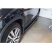 Боковые пороги Оригинал (2 шт, алюминий) для Honda Pilot 2015-2022 гг