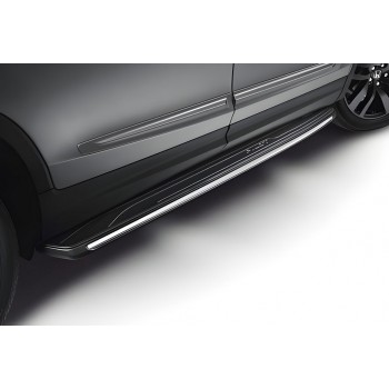 Боковые пороги Оригинал (2 шт, алюминий) для Honda Pilot 2015-2022 гг