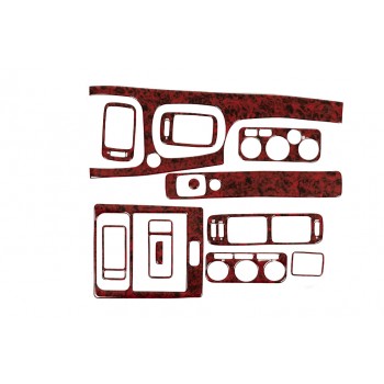 Накладки на панель Алюміній для Volvo V70 1997-2000 рр