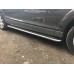 Бокові пороги Maydos V2 (2 шт., алюміній -2025 нерж) для Ауди Q7 2005-2015 рр