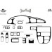 Накладки на панель для Kia Carnival 2002-2013 рр