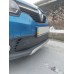 Зимняя нижняя накладка на решетку (2013-2015) Матовая для Renault Logan MCV