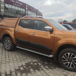 Молдинг на двери (4 шт, ABS) для Nissan Navara/NP300 2016- гг