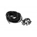 Расширители колесных арок EuroCap (ABS, черные) для Volkswagen Amarok 2010-2022 гг