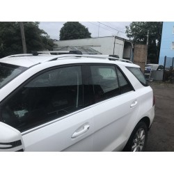 Перемычки на рейлинги без ключа Flybar (2 шт) Черный для Mercedes GLE/ML сlass W166