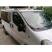 Перемычки на рейлинги без ключа Flybar (2 шт) Черный для Renault Trafic 2001-2015 гг
