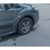 Накладки на арки (4 шт, черные) 2 боковые двери, Металл для Citroen Berlingo 2008-2018 гг