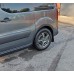 Накладки на арки (4 шт, черные) 2 боковые двери, Металл для Citroen Berlingo 2008-2018 гг