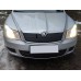 Зимова накладка на решітку (нижня) Матова для Skoda Octavia II A5 2010-2013рр