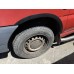 Накладки на арки (4 шт, черные) Черная нержавейка для Mercedes Vito W638 1996-2003 гг