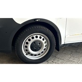 Накладки на арки (4 шт, чорні) для Mercedes Vito / V-class W447 2014- рр