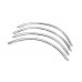 Накладки на арки (4 шт, нерж) для Mercedes E-сlass W211 2002-2009 рр