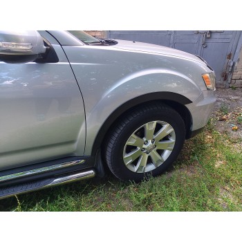 Накладки на арки (4 шт, чорні) для Mitsubishi Outlander 2006-2012рр Накладки на арки (4 шт, чорні) для Mitsubishi Outlander 2006-2012рр