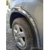 Накладки на арки (4 шт, нерж) для Nissan X-trail T30 2002-2007 гг