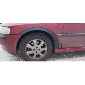 Накладки на арки (4 шт, черные) Металлические для Opel Vectra B 1995-2002 гг