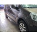 Накладки на арки (4 шт, черные) 1 боковая дверь, Металл для Peugeot Partner Tepee 2008-2018 гг