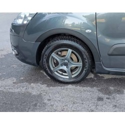 Накладки на арки (4 шт, черные) 2 боковые двери, Металл для Peugeot Partner Tepee 2008-2018 гг
