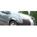 Накладки на арки (4 шт, нерж) 1 боковая дверь, нержавейка для Peugeot Partner Tepee 2008-2018 гг