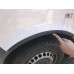 Накладки на арки (6 шт, черные) Черная нержавейка для Volkswagen T5 Transporter 2003-2010 гг