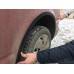 Накладки на арки (6 шт, черные) Черная нержавейка для Volkswagen T5 Transporter 2003-2010 гг