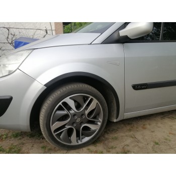 Накладки на арки (4 шт, чорні) для Renault Scenic/Grand 2003-2009 рр Накладки на арки (4 шт, чорні) для Renault Scenic/Grand 2003-2009 рр