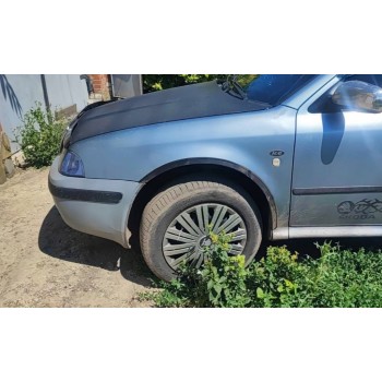Накладки на арки (4 шт, черные) Металл для Skoda Octavia I Tour A4 1996-2010