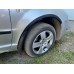 Накладки на арки (4 шт, черные) Металл для Skoda Superb 2001-2009 гг