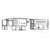 Накладки на панель (1996-2002) Дерево для Mitsubishi Pajero Sport