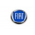 Емблема (синя, самоклейка) 75 мм для Тюнінг Fiat