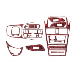 Накладки на панель (03-06) Карбон для Nissan Almera N16 2000-2006 гг