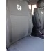 Авточехлы (экокожа и ткань, Premium) Полный салон для Volkswagen T5 Caravelle 2004-2010 гг