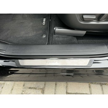 Накладки на пороги Flexill (4шт) Sport для Mazda CX-5 2017- рр