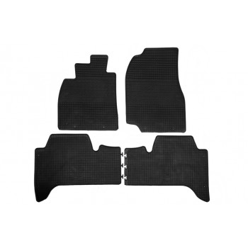 Гумові килимки (4 шт, Polytep) для Toyota Land Cruiser 100 Гумові килимки (4 шт, Polytep) для Toyota Land Cruiser 100